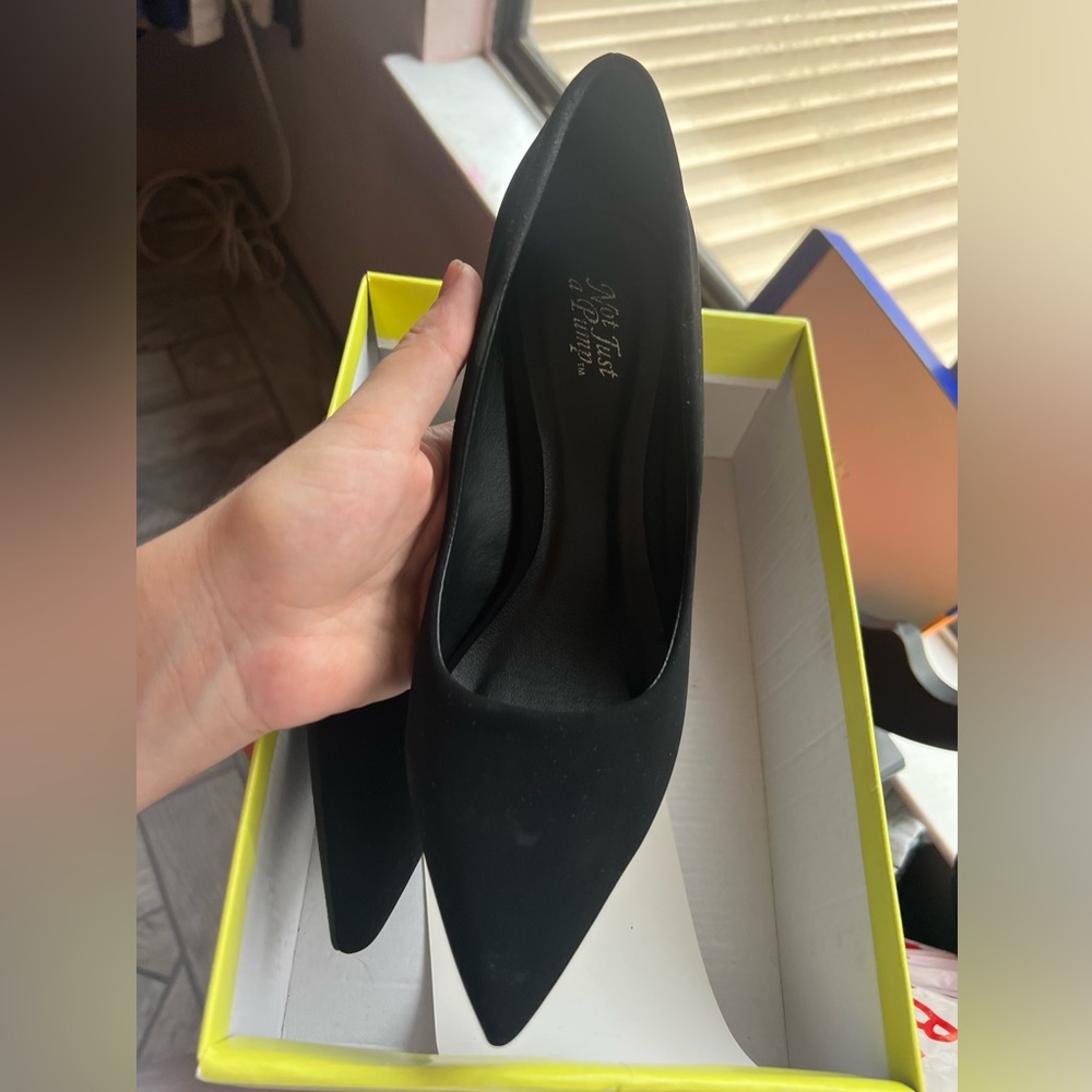 Black heels